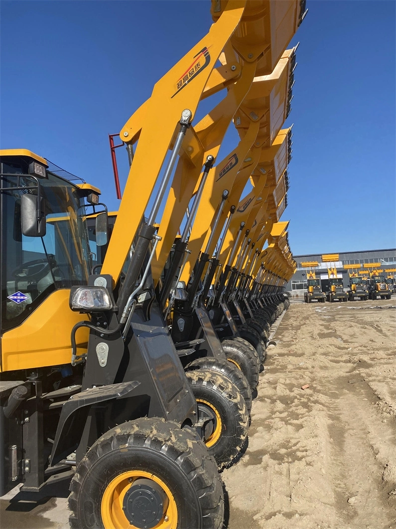 1/1.5/1.8/2/2.5/3/4ton Small Wheel Loader Mini Loader Skid Steer Loader Crawler Excavator Loader