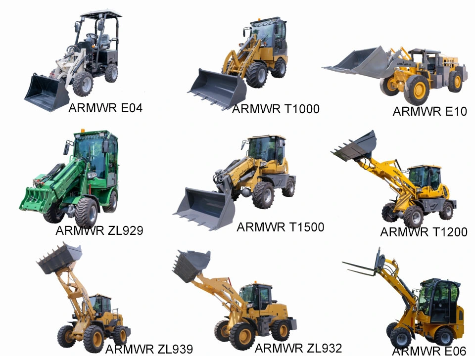 Loader, Road Roller, Excavators and Road Grader Crawler Excavator Wheel Loader